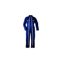 Combinaison 2 zips - FACTORY - 65% PES/35% CO 245g/m2 - Marine - COVERGUARD | MO74560