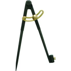 COMPAS A CHARNIERE PORTE-CRAYON 1/4 CERCLE 310MM BRUNI TALIAPLAST | 402844