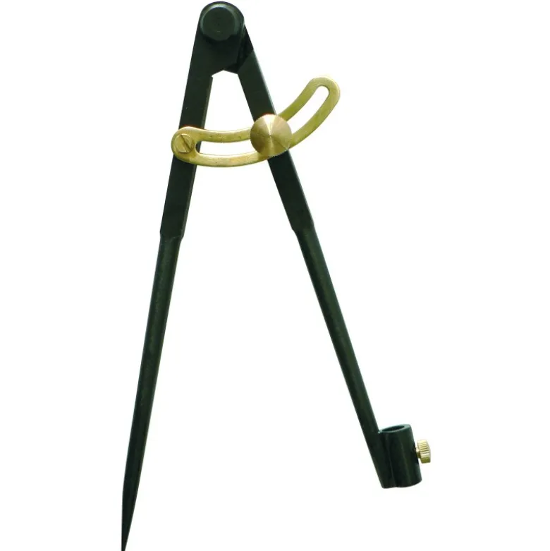 COMPAS A CHARNIERE PORTE-CRAYON 1/4 CERCLE 190MM BRUNI TALIAPLAST | 402841