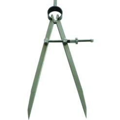 COMPAS A RESSORT A POINTES 250MM ACIER POLI TALIAPLAST | 402507