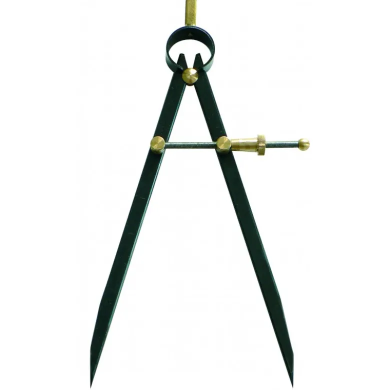 COMPAS A RESSORT A POINTES 200MM ACIER BRUNI TALIAPLAST | 402513