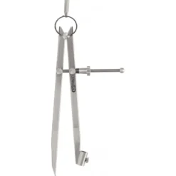 Compas porte-crayon à ressort, L.200 mm KS Tools | 300.0411