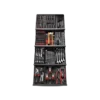 COMPOSITION DE 131 OUTILS AVEC SYSTEME DE RANGEMENT DE 12 MODULES POUR 4 TIROIRS CM.129APF