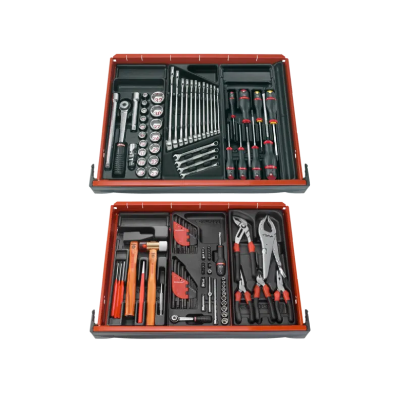 COMPOSITION D'OUTILLAGE FACOM V5 6 MODULES DANS 2 TIROIRS SANS SERVANTE CM.V5PF