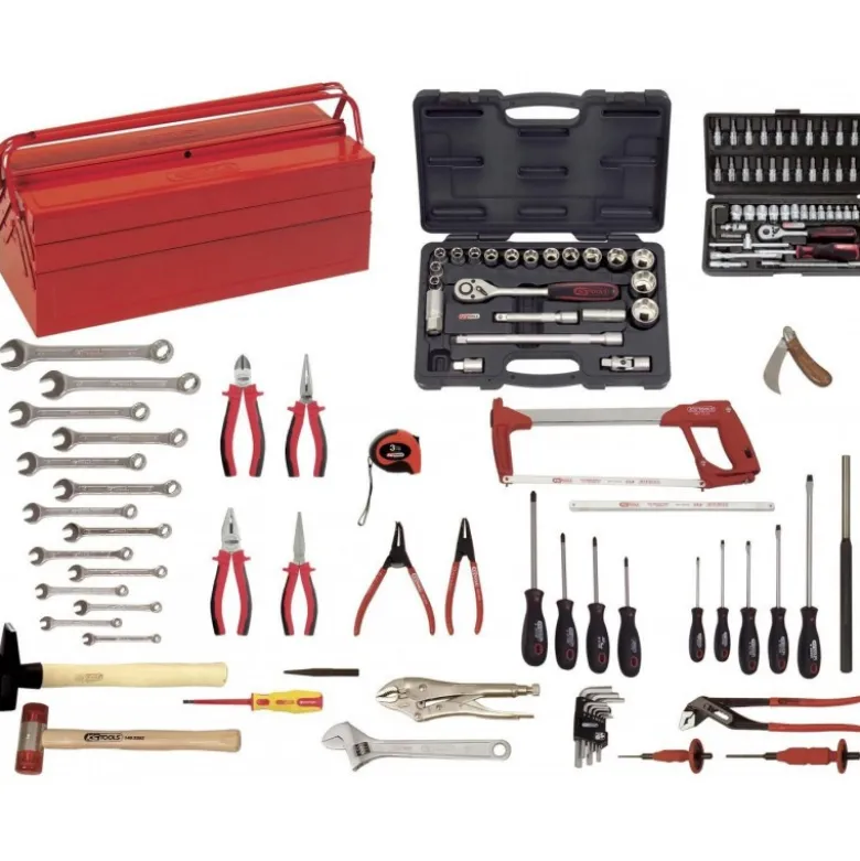 Composition d'outils pour la mécanique générale 131 pcs - KS Tools | 911.0131