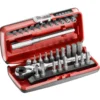 Composition Facom vissage 1/4" avec cliquet compact flex | R.180J31PB