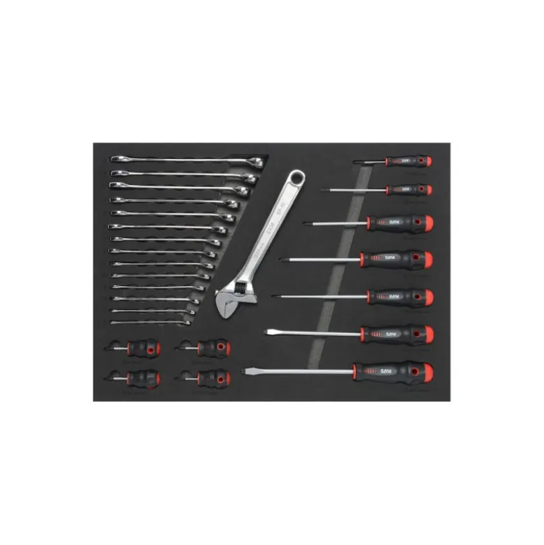 COMPOSITION 200 OUTILS EN MODULE MOUSSE - SAM | CPP-200PM