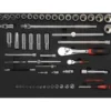 COMPOSITION 135 OUTILS PLATEAU N°1 EN MODULE MOUSSE 3/3 - SAM | CPP-135PM1