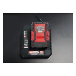 Compresseur portatif silencieux 5 L sur batterie avec une batterie 4 Ah et un chargeur KSTOOLS | 165.0816F-A1