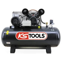 Compresseur sur cuve 270L - 10 bars - 5,5 CV - 380V TRI KSTools | 165.0811
