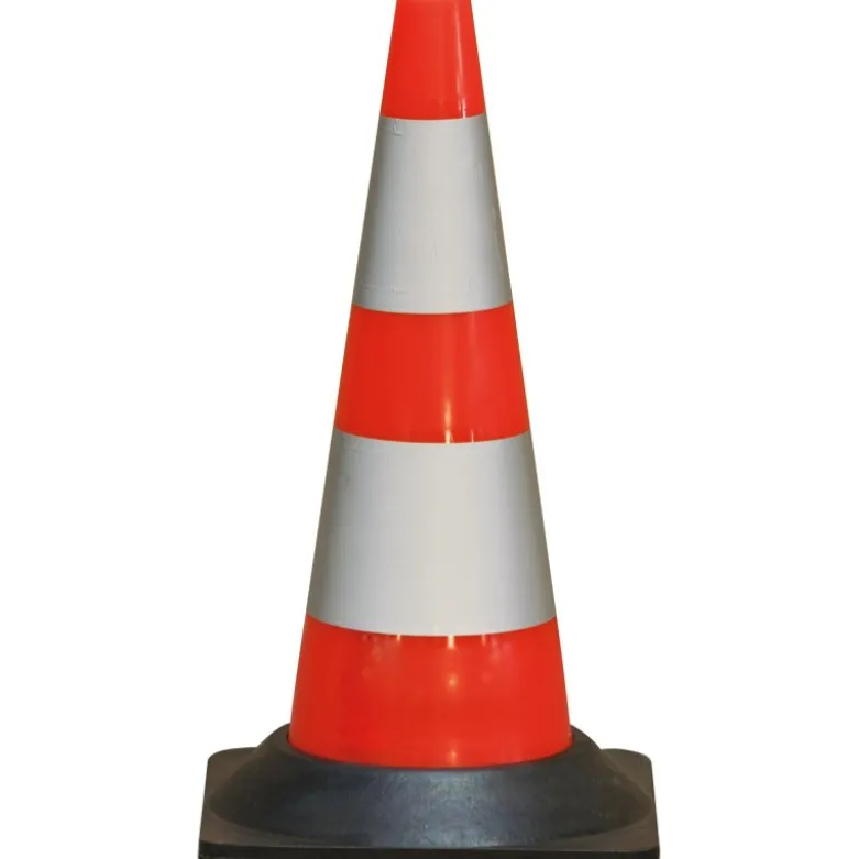 CONE PLASTIQUE FLUO 50CM RETRO CLASSE 2 1,850KG TALIAPLAST | 520801
