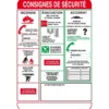 CONSIGNES DE SECURITE 450X300mm TALIAPLAST | 620001