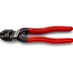 Coupe-boulons CoBolt® S compact gainées en plastique noire atramentisée 160 mm KNIPEX | 71 01 160