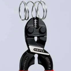Coupe-boulons CoBolt® S compact gainées en plastique noire atramentisée 160 mm KNIPEX | 71 01 160
