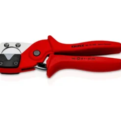 Coupe-tube pour tuyaux multicouches et pneumatiques en plastique renforcé 185 mm KNIPEX | 90 10 185