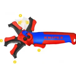Couteau de dénudage Knipex | 16 50 145 SB