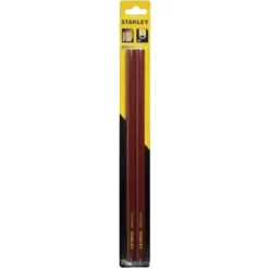 CRAYON DE CHARPENTIER 30CM - CORPS ROUGE STANLEY STHT1-72997