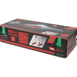 Cric hydraulique à batterie e-Performance, 3 t, hauteur max. 508 mm - KSTools | 160.2015