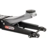 Cric hydraulique extra-bas acier ULTIMATE 2T avec double-roues avant KS Tools | 161.0372