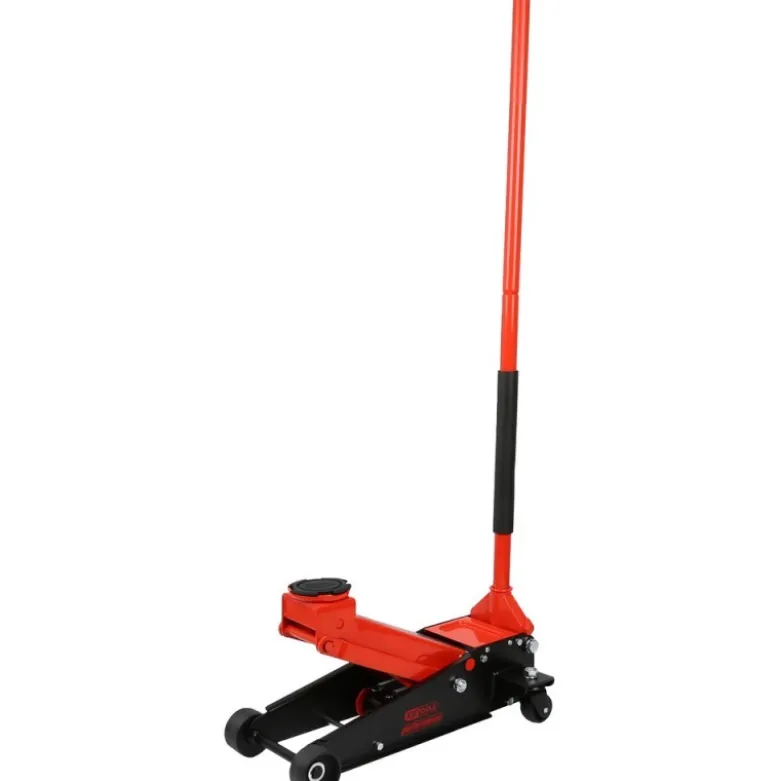 Cric hydraulique Performance en acier, 3 000 kg, levée : 120-456 mm - KSTools | 160.1010