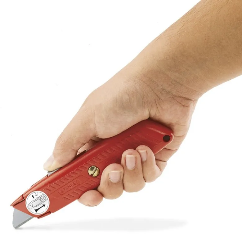 CUTTER, COUTEAU DE SECURITE A LAME AUTO-RETRACTABLE 99E STANLEY 1-10-189