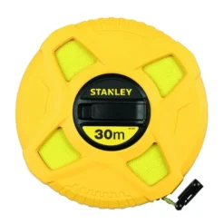 DÉCAMÈTRE MESURE LONGUE 20M X 12,7MM RUBAN FIBRE DE VERRE STANLEY 0-34-296