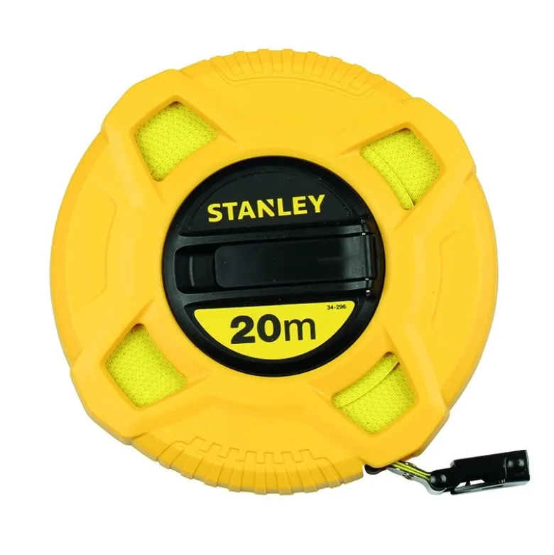 DÉCAMÈTRE MESURE LONGUE 30M X 12,7MM RUBAN FIBRE DE VERRE STANLEY 0-34-297