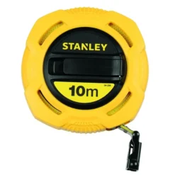 DÉCAMÈTRE MESURE LONGUE 30M X 12,7MM RUBAN FIBRE DE VERRE STANLEY 0-34-297