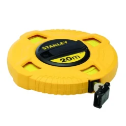 DÉCAMÈTRE MESURE LONGUE 30M X 12,7MM RUBAN FIBRE DE VERRE STANLEY 0-34-297