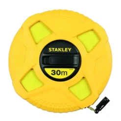 DÉCAMÈTRE MESURE LONGUE 10M X 12,7MM RUBAN FIBRE DE VERRE STANLEY 0-34-295
