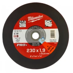 DISQUE A TRONCONNER PRO+ 230MM EPAISSEUR 1,9 MM PRO+ - Milwaukee | 4932451490