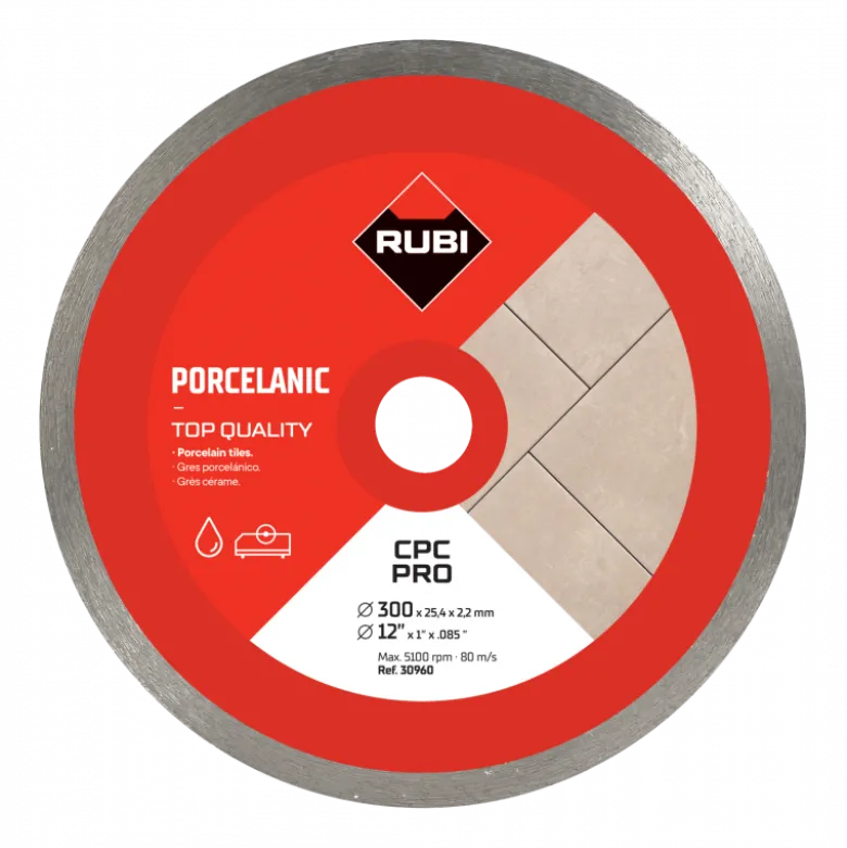 Disque CPC 300 PRO - RUBI | 30960