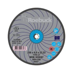DISQUE DEA.230 - D.230X6 EBARBAGE - ACIER - ROEBUCK | 866827