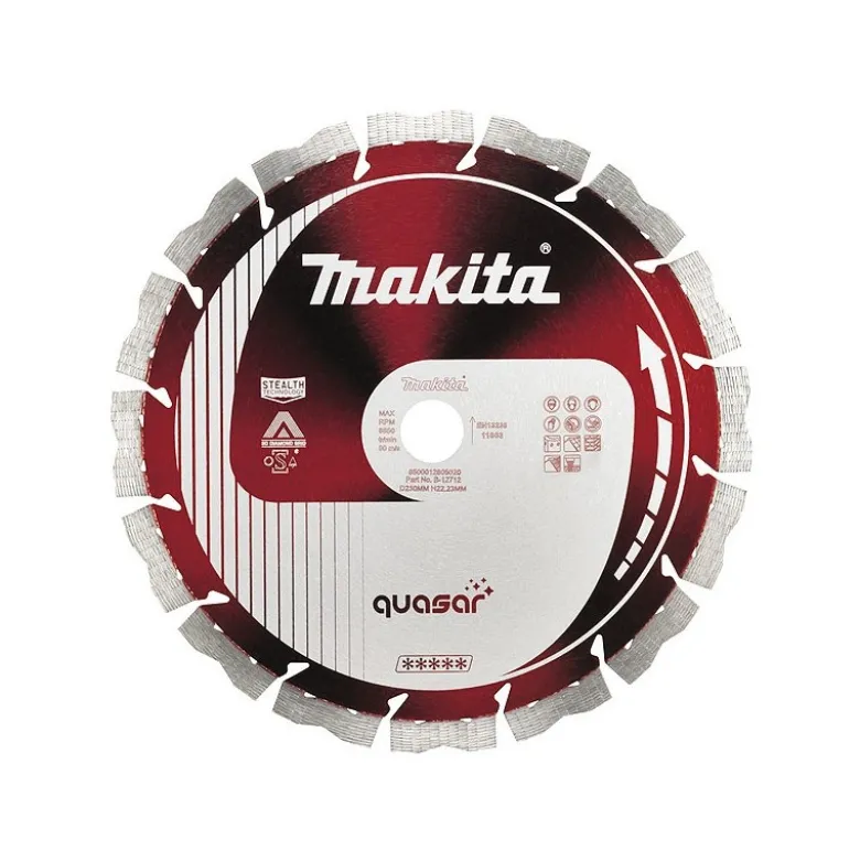 Disque diamant 400 mm Makita. Quasar anti-vibration anti-bruit Stealth | B-13471