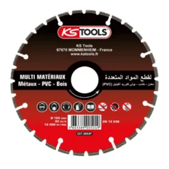 Disque diamant métaux-pvc-bois - KSTools | 337.3003F