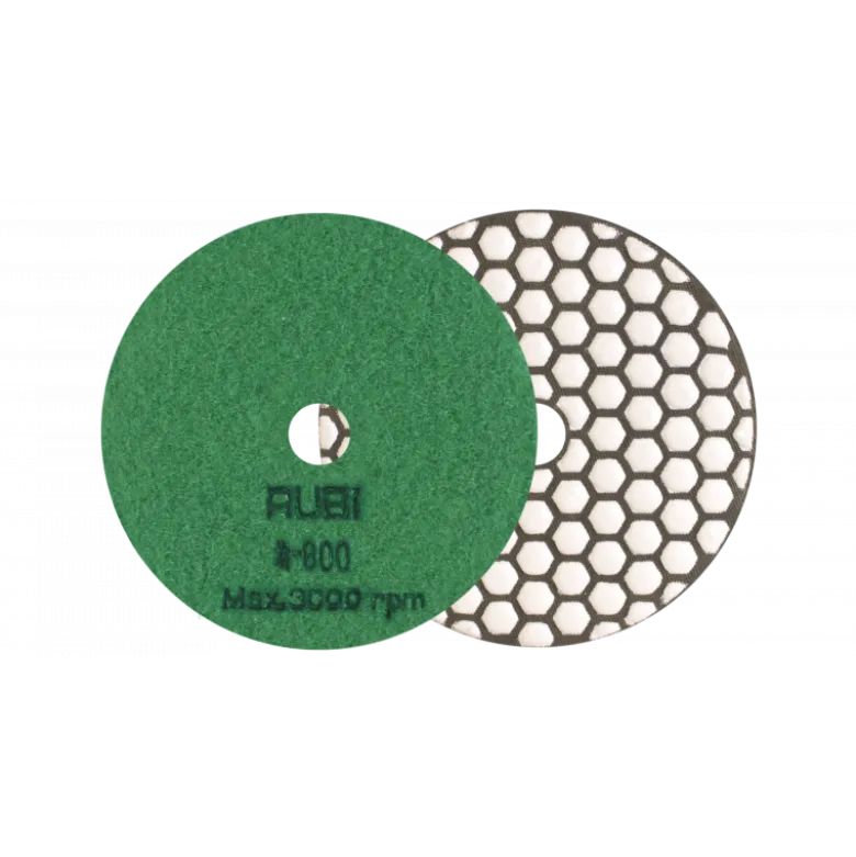 Disque diamant polissage et ponçage à sec Ø100 MM GR. 800 - RUBI | 62974