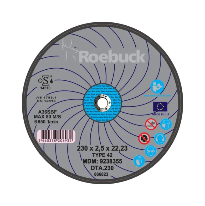 DISQUE DTA.230 - D.230X2,5 TRONCONNAGE - ACIER - ROEBUCK | 866823