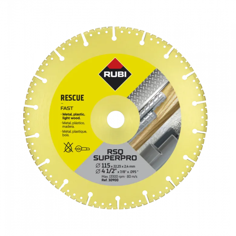 Disque RSQ 115 MM SUPER PRO - RUBI | 30900