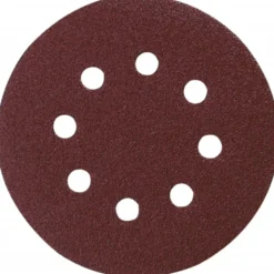 Disques abrasifs Ø 125mm auto-agrippant 8 trous (bois/métal) Grain 60, Qté 10 Makita | P-43549