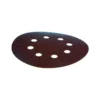 Disques abrasifs Ø 125mm auto-agrippant 8 trous (bois/métal) Grain 120, Qté 10 Makita | P-43577