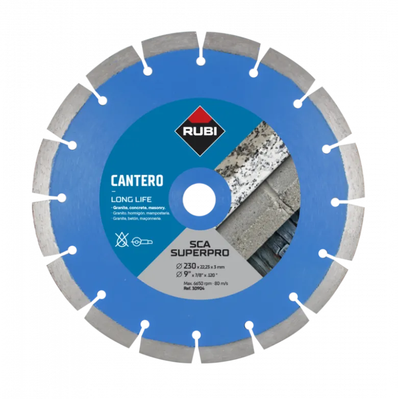 Disque SCA 230 MM SUPER PRO - RUBI | 30904