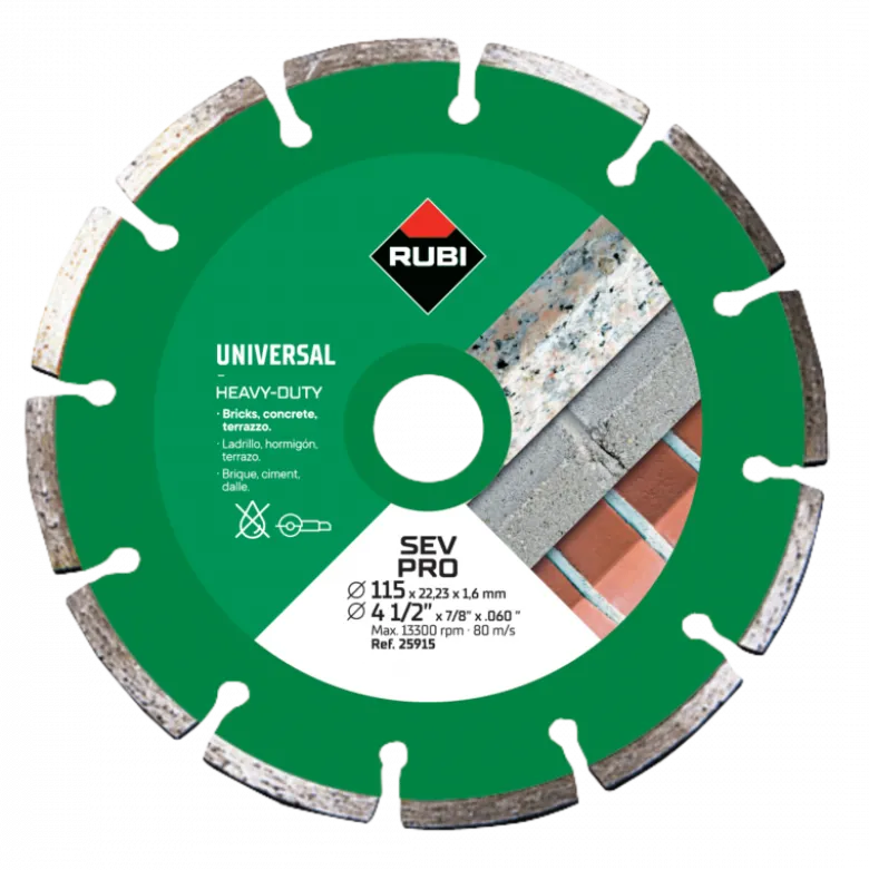 Disque SEV 115 PRO - RUBI | 25915