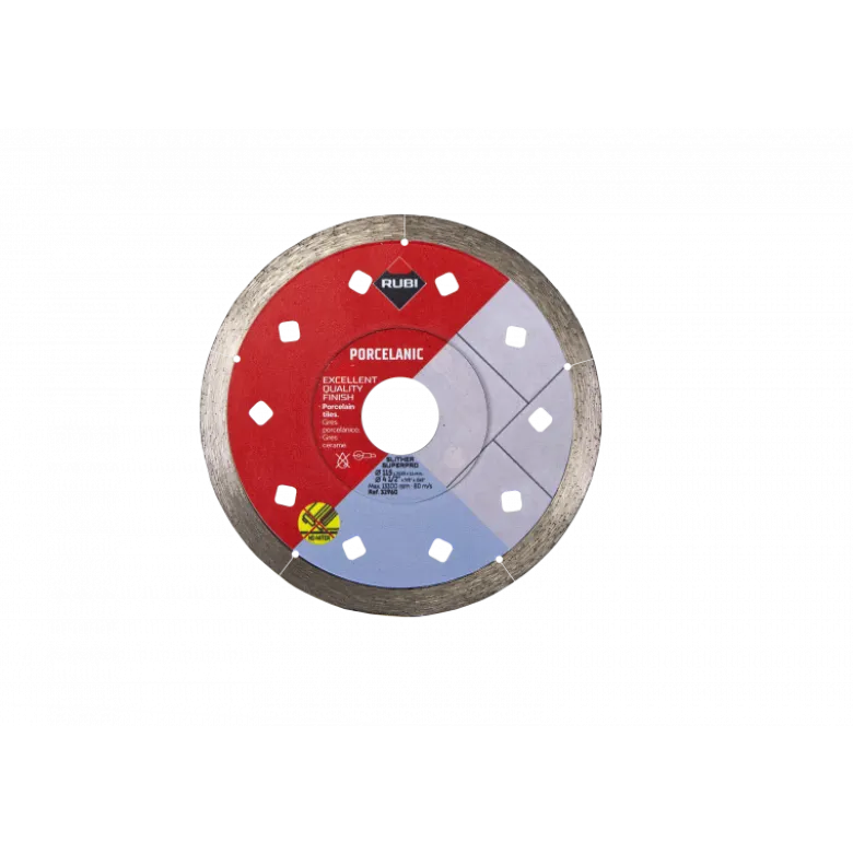 Disque SLITHER 115 SUPERPRO HAUTE FINITION - RUBI | 32960