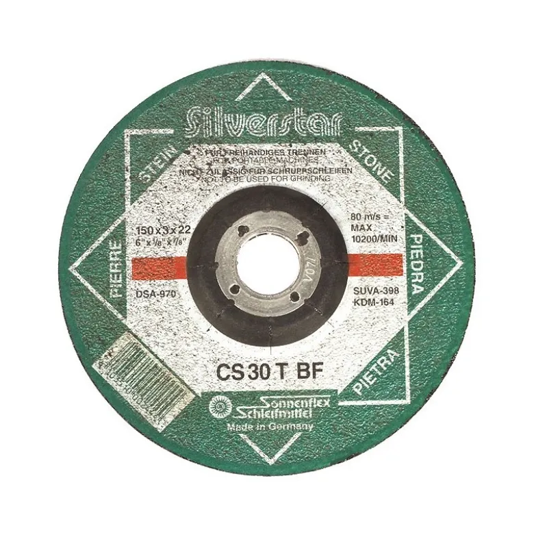 Disques à tronçonner matériaux pour meuleuse Ø 125mm, Alésage 22,23mm, Epaisseur 3mm, (C) 30 T Makita | A-85363