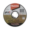 Disques à tronçonner métal et inox meuleuse Ø 125mm, Epaisseur 0,8mm, Type Z60V, Moyeu Plat Makita | E-22953