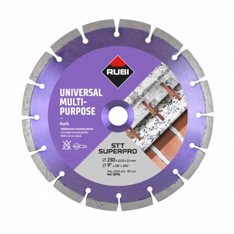 Disque STT 230 MM SUPER PRO - RUBI | 30976