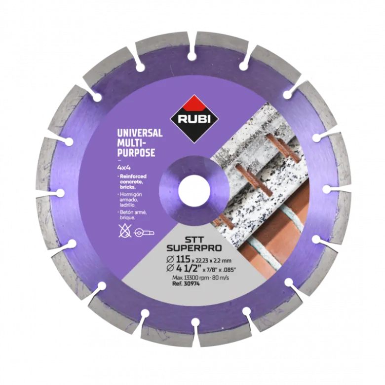 Disque STT 115 MM SUPER PRO - RUBI | 30974
