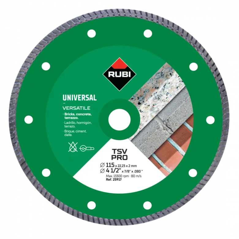 Disque TSV 115 PRO - RUBI | 25917