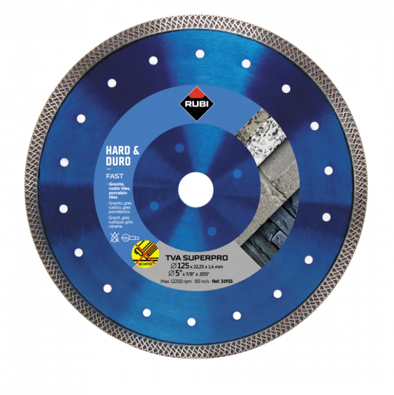 Disque TVA 125 SUPERPRO - RUBI | 31933