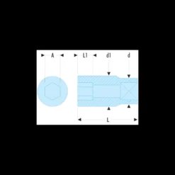 Douille 3/4" 6 pans 26mm Facom | K.26HB